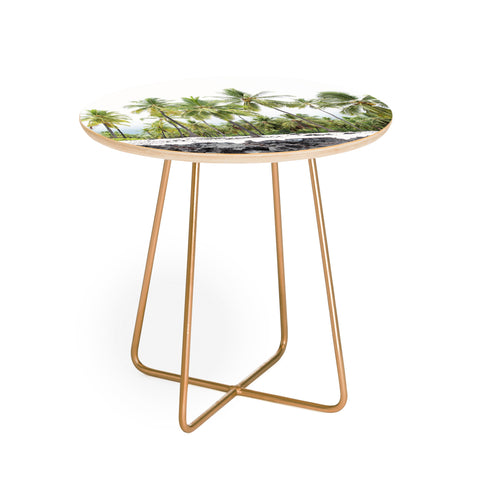 Bree Madden Island Palms Round Side Table