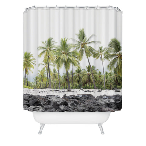Bree Madden Island Palms Shower Curtain