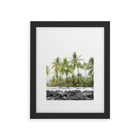 Bree Madden Island Palms Framed Art Print