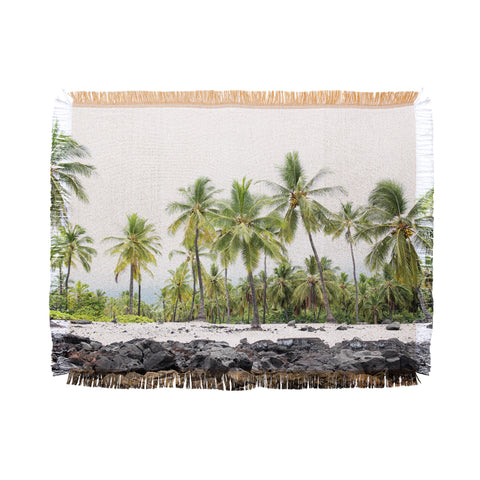 Bree Madden Island Palms Throw Blanket