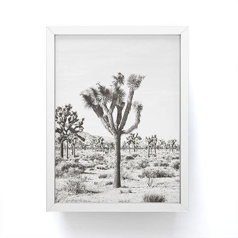 Bree Madden Joshua Trees Framed Mini Art Print