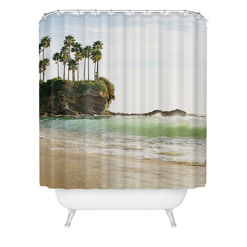 Bree Madden Laguna Beach Wave Shower Curtain