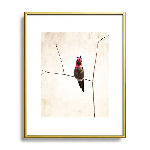 Bree Madden Little Hummingbird Metal Framed Art Print