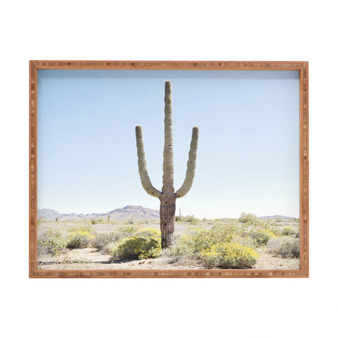 Bree Madden Lone Cactus Rectangular Tray