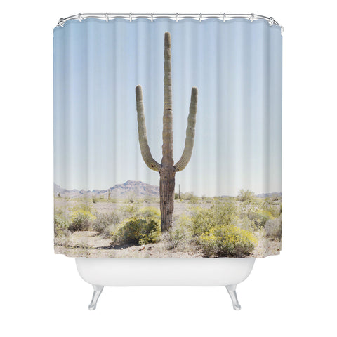 Bree Madden Lone Cactus Shower Curtain