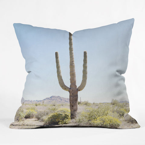 Bree Madden Lone Cactus Throw Pillow