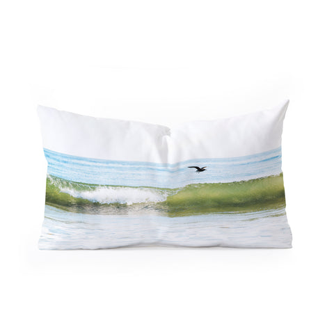 Bree Madden Malibu Ocean Oblong Throw Pillow