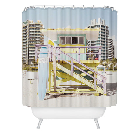 Bree Madden Miami Towers Shower Curtain