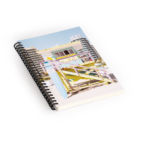 Bree Madden Miami Towers Spiral Notebook