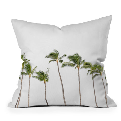 Bree Madden Minimal Palms Outdoor Throw Pillow