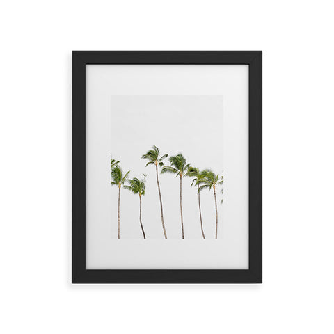 Bree Madden Minimal Palms Framed Art Print