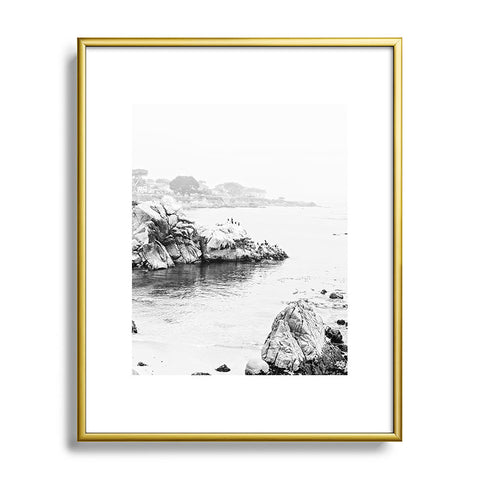 Bree Madden Monterey Coast Metal Framed Art Print