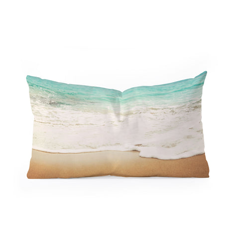 Bree Madden Ombre Beach Oblong Throw Pillow