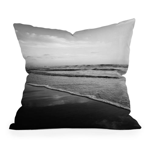 Bree Madden Ombre Black Throw Pillow
