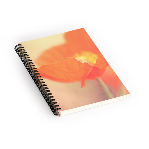Bree Madden Orange Bloom Spiral Notebook