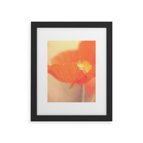 Bree Madden Orange Bloom Framed Art Print