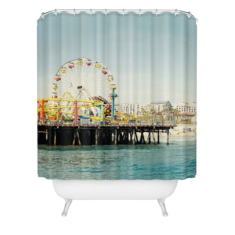 Bree Madden Pacific Wheel Shower Curtain