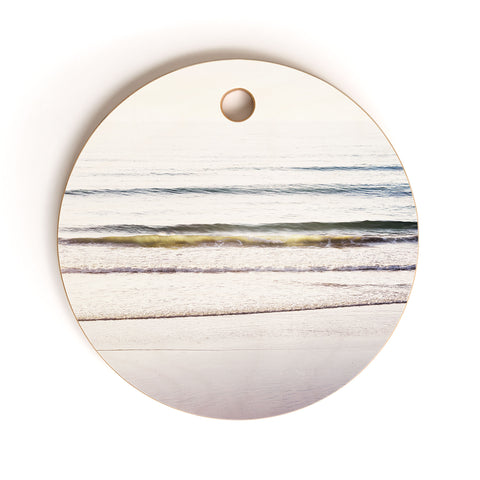 Bree Madden Painted Waves Cutting Board Round