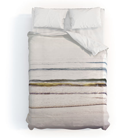 Bree Madden Painted Waves Duvet Cover