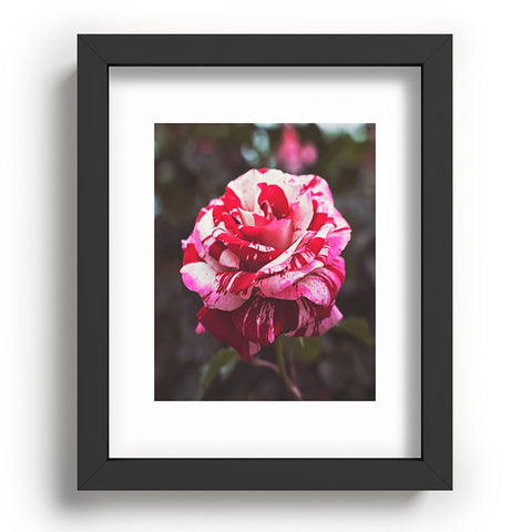 Bree Madden Painting Roses Red Recessed Framing Rectangle