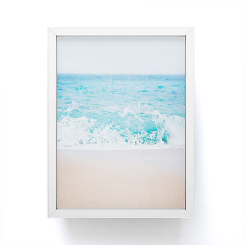 Bree Madden Pale Blue Sea Framed Mini Art Print