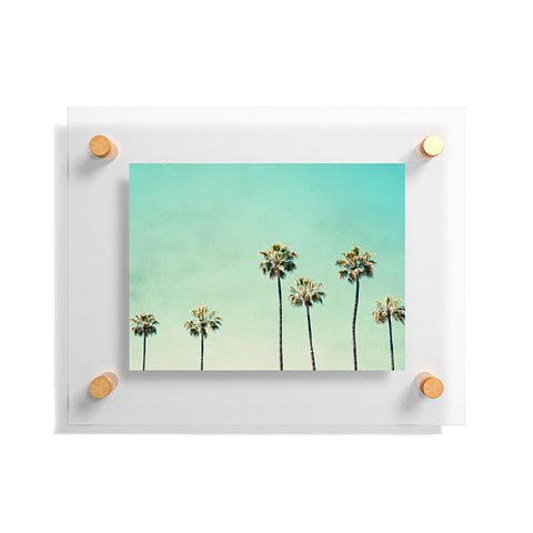 Bree Madden Palm Tree Ombre Floating Acrylic Print