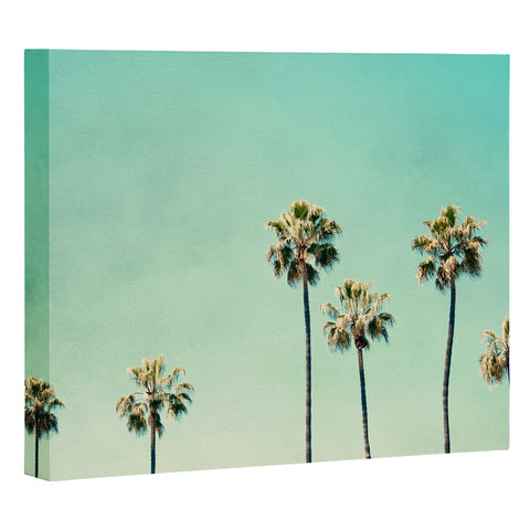 Bree Madden Palm Tree Ombre Art Canvas