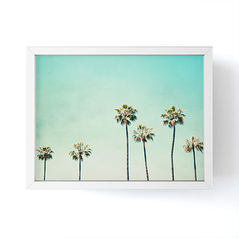 Bree Madden Palm Tree Ombre Framed Mini Art Print