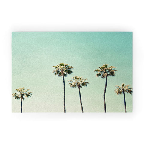 Bree Madden Palm Tree Ombre Welcome Mat