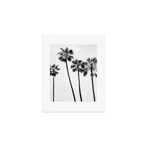 Bree Madden Palm Trees BW Art Print