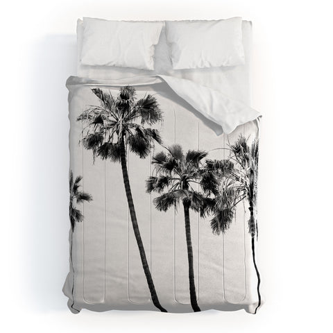 Bree Madden Palm Trees BW Comforter