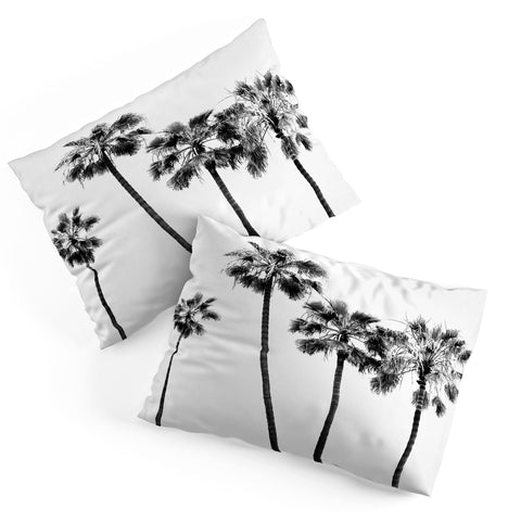 Bree Madden Palm Trees BW Pillow Shams