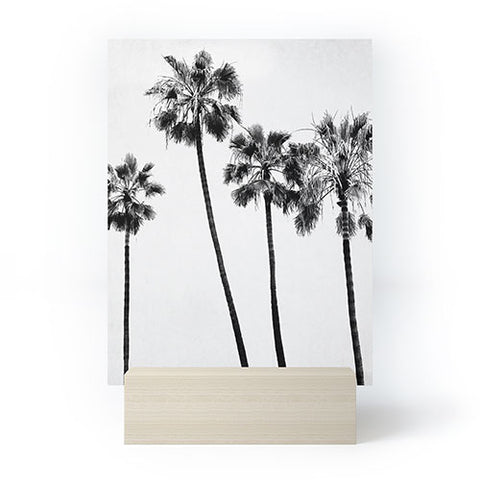 Bree Madden Palm Trees BW Mini Art Print