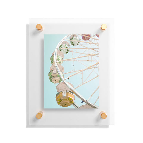 Bree Madden Pastel Ferris Wheel Floating Acrylic Print