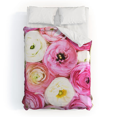 Bree Madden Pastel Floral Duvet Cover