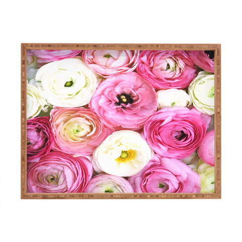 Bree Madden Pastel Floral Rectangular Tray