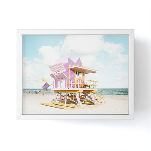 Bree Madden Pastel Miami Framed Mini Art Print