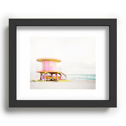 Bree Madden Pink Miami Recessed Framing Rectangle