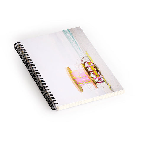 Bree Madden Pink Miami Spiral Notebook
