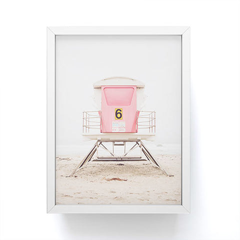 Bree Madden Pink Tower 6 Framed Mini Art Print