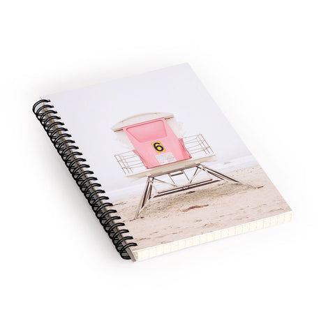 Bree Madden Pink Tower 6 Spiral Notebook