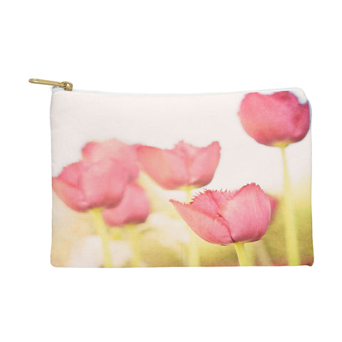 Bree Madden Pink Tulips Pouch