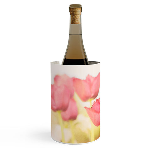 Bree Madden Pink Tulips Wine Chiller