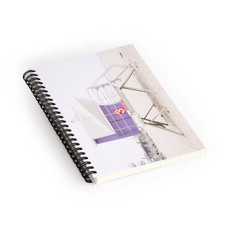 Bree Madden Purple Tower Spiral Notebook