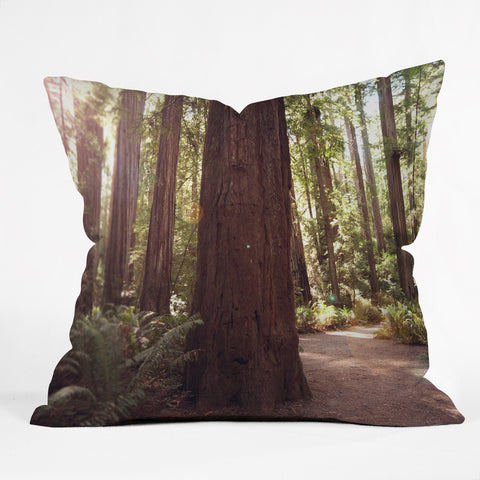 Bree Madden Redwoods Outdoor Throw Pillow