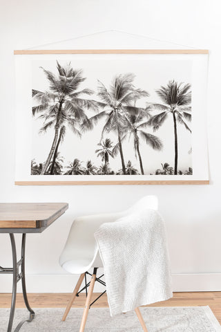 Bree Madden Retro Palms Art Print And Hanger