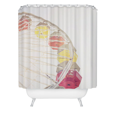 Bree Madden Retro Times Shower Curtain