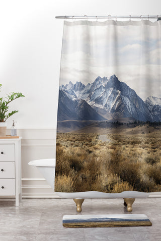 Bree Madden Road Less Traveled Shower Curtain And Mat