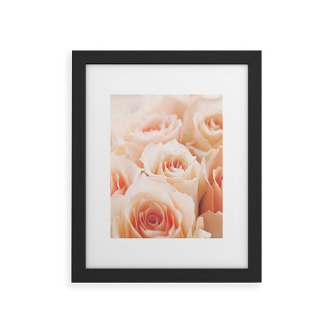 Bree Madden Rose Petals Framed Art Print