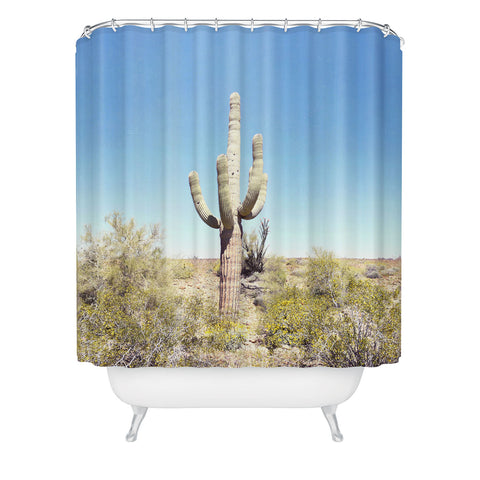 Bree Madden Saguaro Shower Curtain